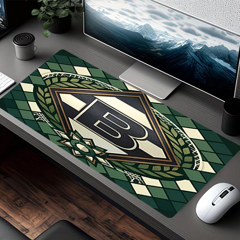 Borussia Monchengladbach Print Mouse Pad, for Keyboard Pad Laptop PC Mat for Office Home Use, Desk Decor, Perfect Birthday Gift for Gamers