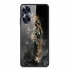 For Realme C55 4G Global Case Tempered Glass Back Cover Hard Case For Realme C 55 5 5 Bumper Shockproof Funda Animal Lion Coque