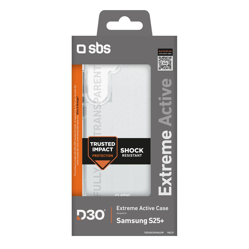 Protective case for Samsung Galaxy S25+ - transparent