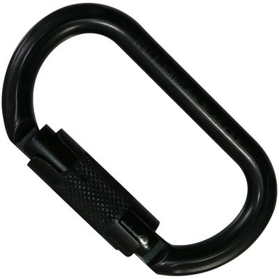 Алюминиевый механизм TOWA TAL124RB Карабин, Овальный, Черный, Безопасный замок