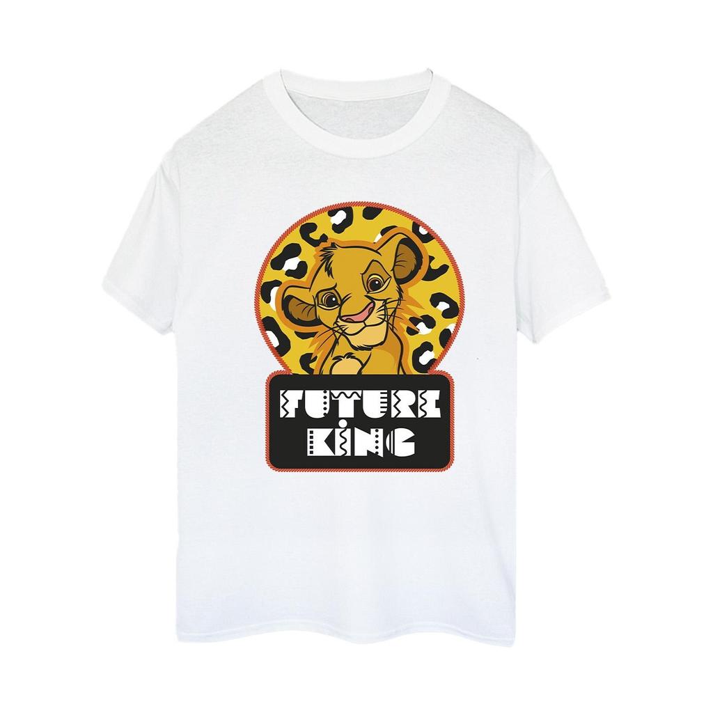 Disney Womens/Ladies The Lion King Future Simba Cotton Boyfriend T-Shirt
