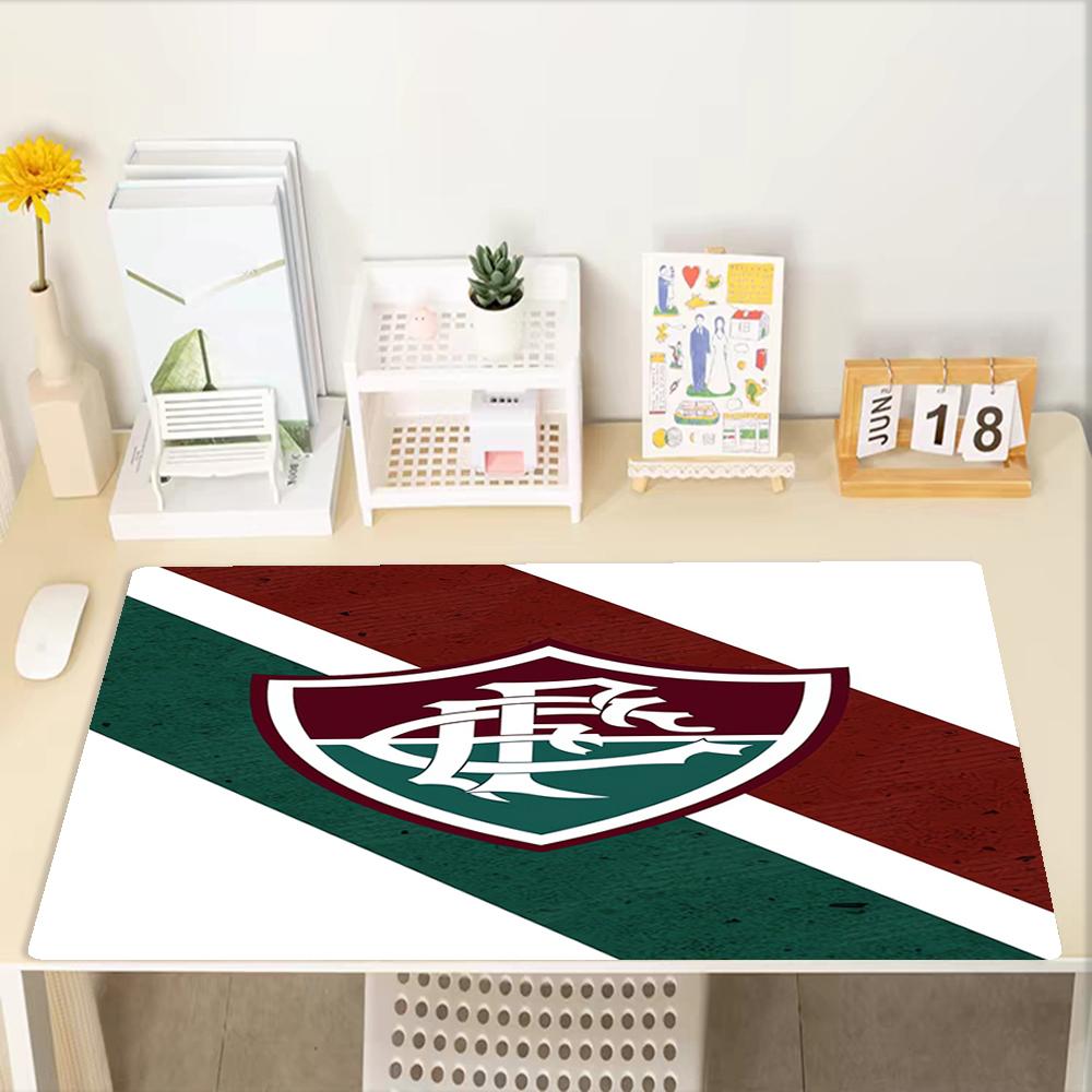 Fluminense FC Theme Mouse Pad, Non Slip Rubber Base, Multifunctional Office & Home Decor, Perfect for Workspace Personalization.
