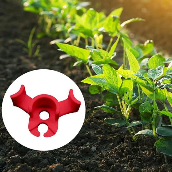 10 шт. зажимов для тренировки с низким напряжением, 90 градусов, зажимы для тренировки стеблей растений, мини-размер, легкие зажимы для тренировки растений, садовые инструменты