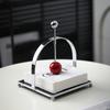 Металлическая квадратная вертикальная коробка для салфеток с шариком, Декор для отеля и ресторана, Держатель для салфеток, Диспенсер для влажных салфеток, Скандинавский стиль