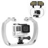 Camera Bracket Double-Arm Handheld Support Stabilizer Hand Grip Diving Underwater Photography