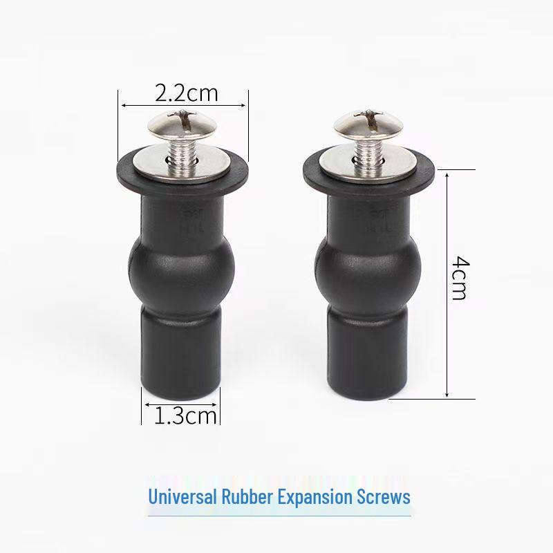 Универсальные винты для сиденья унитаза и крепежные гайки - Болты с круглым креплением снизу