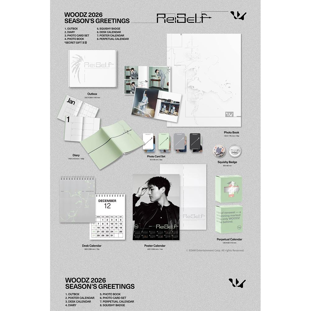 [Предзаказ] WOODZ - 2026 Seasons Greetings
