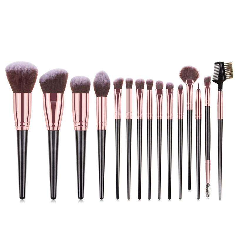 7/10/15 шт., профессиональный набор кистей для макияжа с сумкой, тональный крем, тени для век, ресниц, бровей, косметические инструменты для макияжа, красоты GZW
