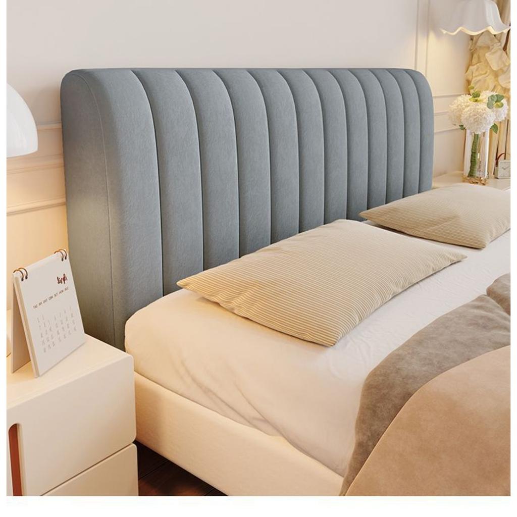 Покрывало на изголовье кровати размера full - Износостойкое и устойчивое к разрывам толстое стеганое покрывало для кровати, мягкая плюшевая ткань, машинная стирка - Стандартные типы кроватей