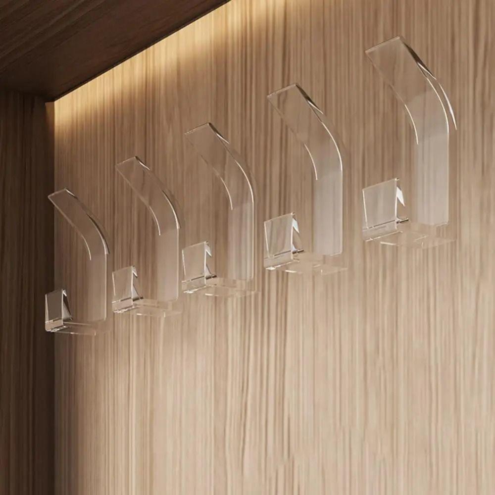 5 шт./компл. настенные крючки для полотенец для одежды без сверления, органайзеры для душа, пластиковая вешалка для хранения