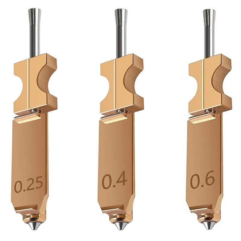 Flashforge AD5X Nozzle Upgrade Kit Hotend Extruder Detachable Multiple Size Durable Accessory for Innovative Prototyping