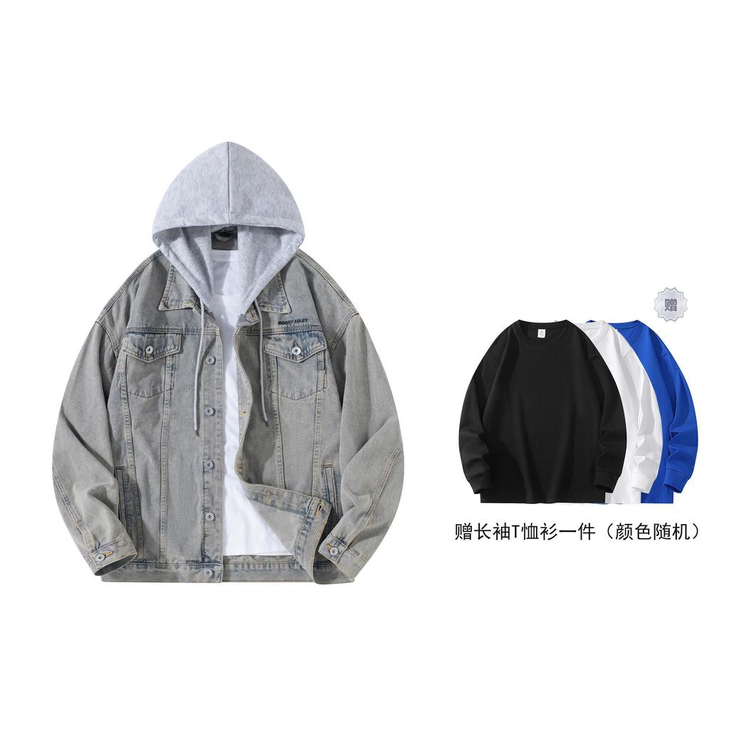 BOBBY ABLEY Denim Jacket Unisex BAF-HTS608-F05