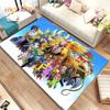 Cartoon Digimon Adventure Area Rug Large,Carpet Rug for Living Room Bedroom Sofa Doormat Decoration, Non-slip Floor Mat Cover 3D