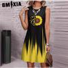 Spring Summer Women's Fashion Trend Printed Women's Dress Women