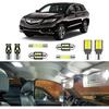 12PCS Super Bright White LED Interior Light Kit Package for Acura RDX 2013 2014 2015 2016 2017 2018 + License Plate Lights and Install Tool