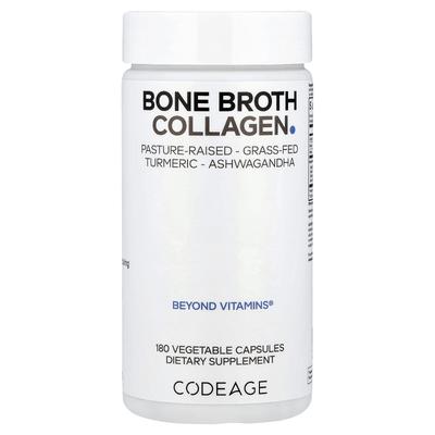 Коллаген костного бульона, Вегетарианские капсулы 180