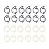 24Pcs Knitting Stitch Markers Zinc Alloy Spiral Sheep Pattern Knitting Markers for Fabric Crafts