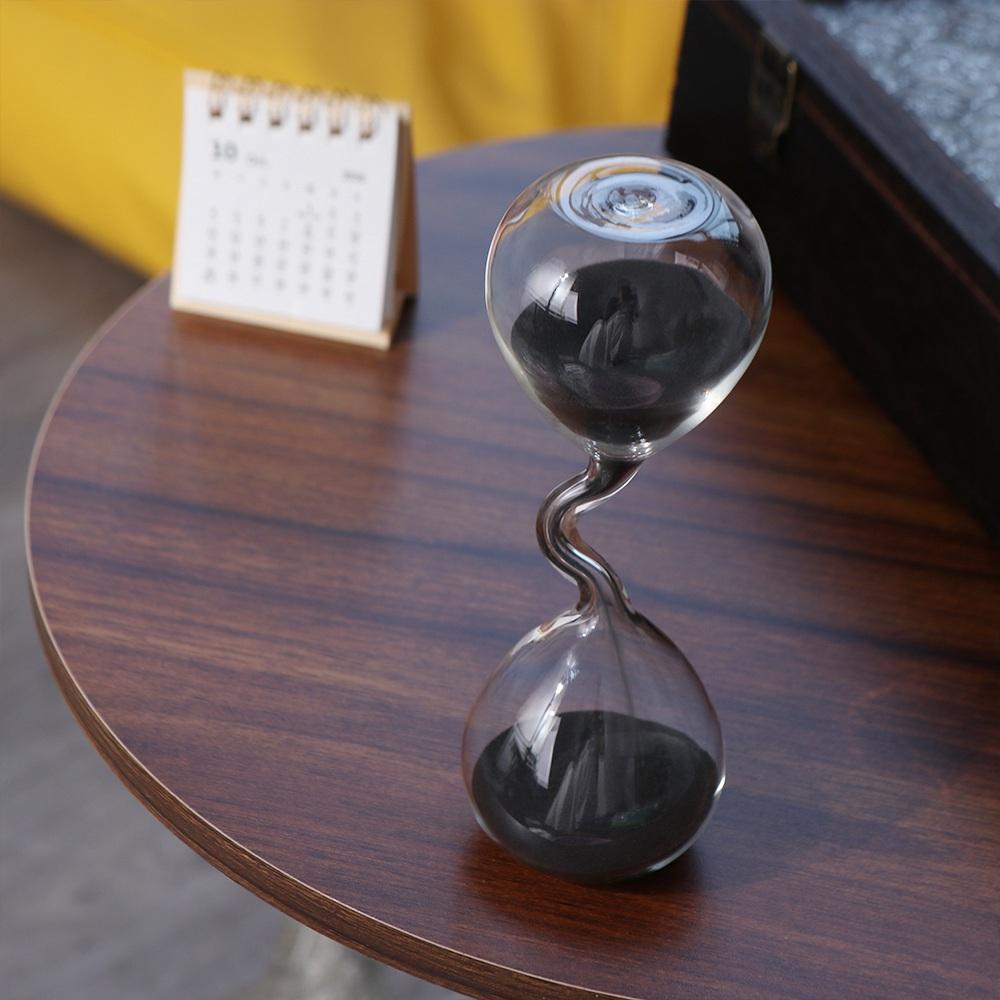 Glass Craft Hourglass Creative Sand Timer Modern Style Sandglass  Table