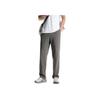 Anta Mid-Rise Fleece-Lined Tapered Sports Pants Men Bottoms Dark-Brown Gray 952547308-5