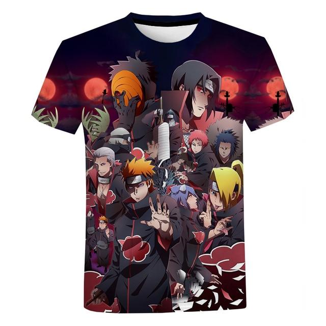 Demon Slayer 3D Print T-shirt Men Women Summer Fashion Casual Short Sleeved Unisex Harajuku Streetwear Oversized T Shirt
