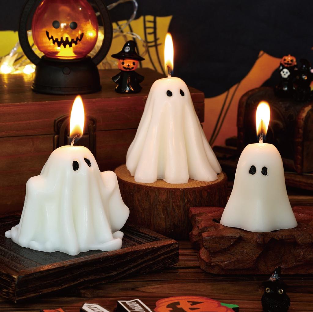 Halloween Cute And Bizarre Ghosts Aromatherapy Candle Creative Ornament Home Fragrances Atmosphere