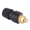 2pcs 555 Type Binding Post Brass Pillar Terminal Block M8 Thread 0V 380V 200A