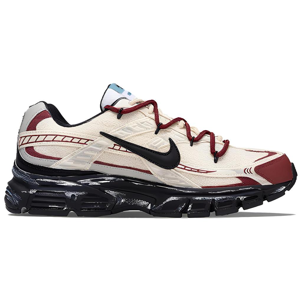 Nike Initiator Cushioning Abrasion Resistant Breathable Support Low top Casual City Commuting Running Shoes Unisex 394055-100(Team1455-2)