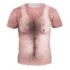 Men's 3D Printed Fun T-shirt Short Sleeved T-shirt Ugly Summer T-shirts Men's Top