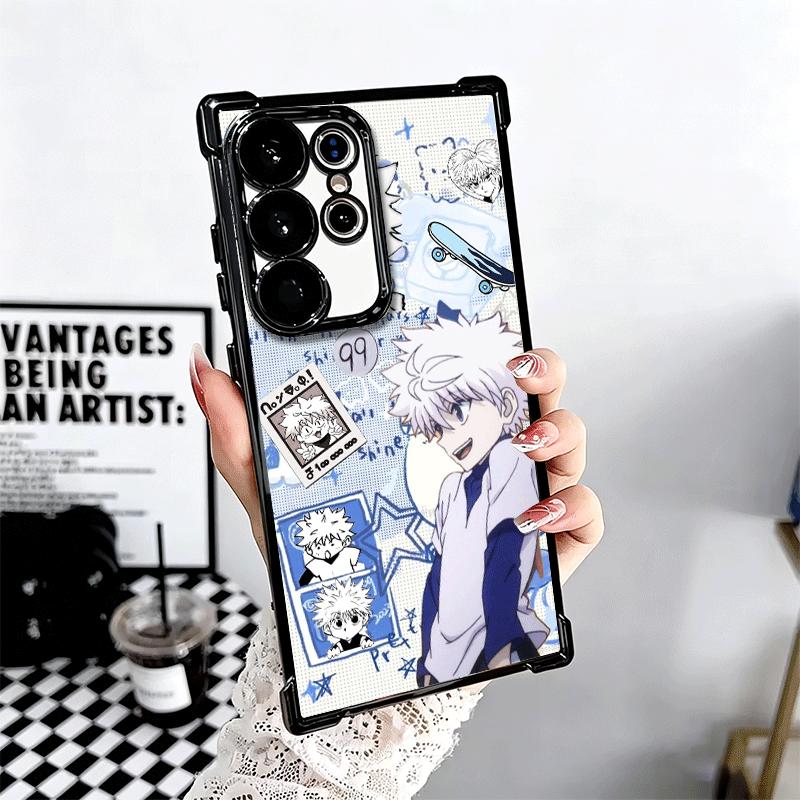 Чехол для телефона Hunter X-Hunters Killua Мягкий Для Samsung Galaxy S26 Ultra S25 Edge S24 FE S23 Plus S22 S21 + S20 Покрытие Защита от падения Fu