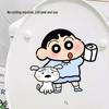 Дезодорирующая наклейка на унитаз Shin-chan: Стойкий аромат, Милое удаление запахов для ванных комнат