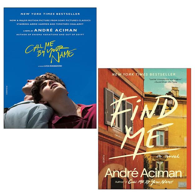 Назови меня своим именем Серия книг 2 книги Коллекционный набор от Андре Асимана (Назови меня своим именем: Андре Асиман, Найди меня)