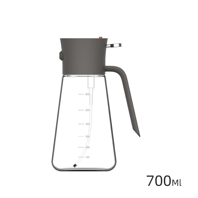 Бутылка-спрей для масла 2в1 Стеклянная бутылка для масла для готовки Защита от протечек Бутылка для хранения оливкового масла Барбекю Аэрофритюрница Кухонные принадлежности Инструменты 2025