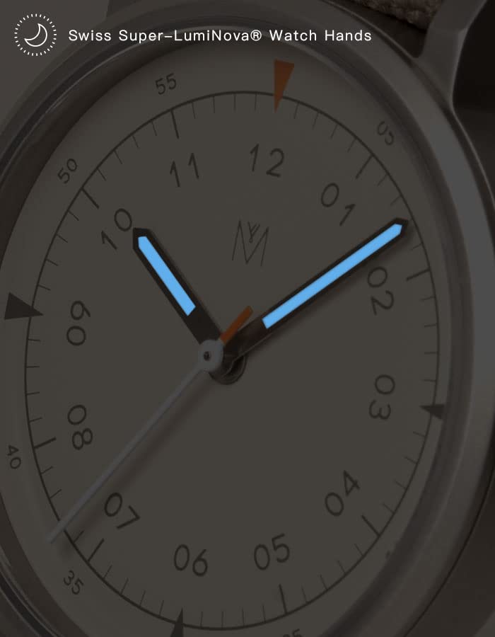 Maven Watches 34MM THE URBAN SCOUT SERIES Минималистичные модные часы ЧЕРНОГО ЦВЕТА [Официальный магазин] (МУС-03 34ММ)