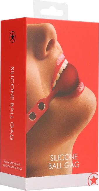 Ouch! Silicone Ball Gag by Shots