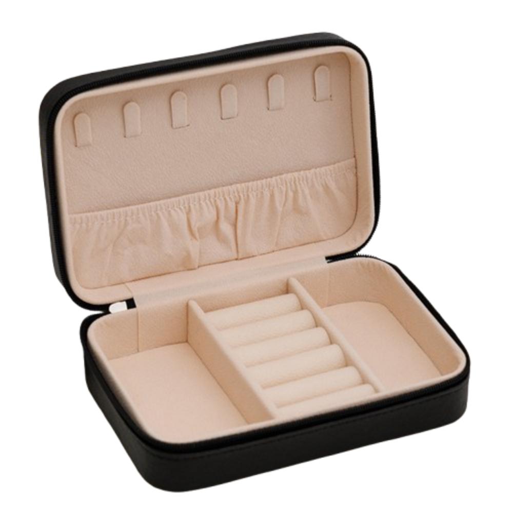 Dustproof Trinkets Storage Organizer Large Capacity Jewelry Storage Case  Travel