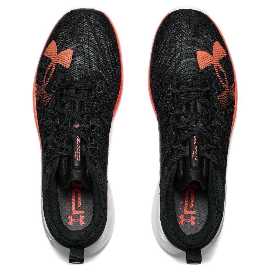 Under Armour Flow Velociti Pro Black Ares Red Unisex Sneakers Castlerock 3027560-004
