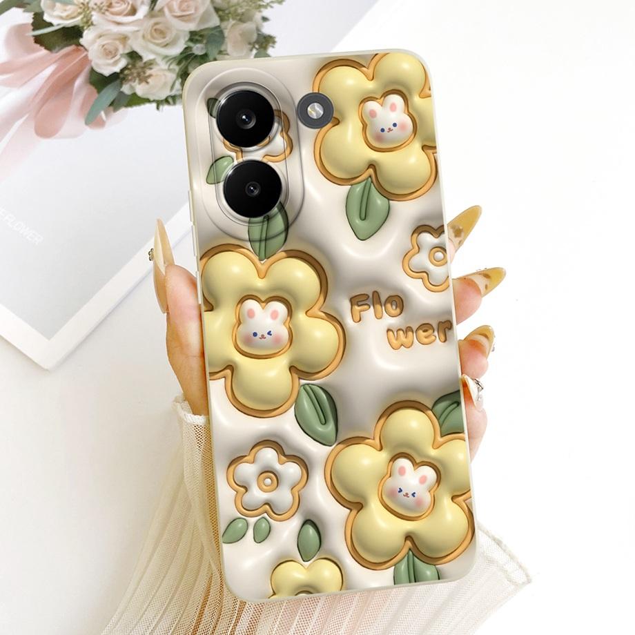 Милый мультяшный черный кот дракон Мягкий силиконовый чехол для Xiaomi Poco X8 Pro Max Redmi Turbo 5 Max Защитный чехол для телефона Ударопрочный чехол Coque
