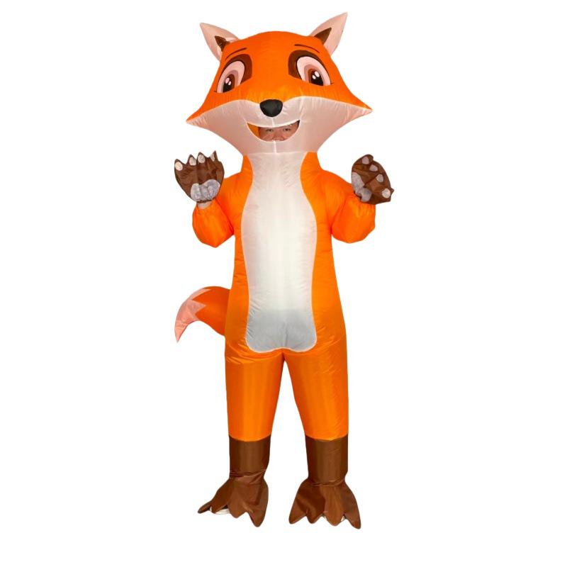 Надувной костюм мопса на велосипеде для Хэллоуина - Хит продаж, маскарадный костюм и наряд для розыгрышей