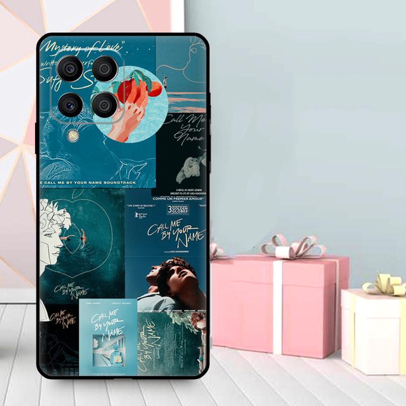 Чехол с эстетикой «Назови меня своим именем» для Samsung Galaxy M06 M11 M31 M14 M34 M54 M12 M32 M52 M15 M13 M16 M36 M56 M53 M35 M55