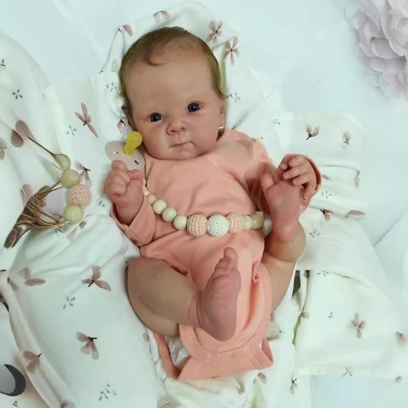 48 см Реалистичная Симуляция Кукла Реборн Бетти Мягкое Хлопковое Набивное Тканевое Тело Кукла Реборн Очаровательная Реалистичная Кукла Младенец Игрушка для Компаньона Родителя и Ребенка