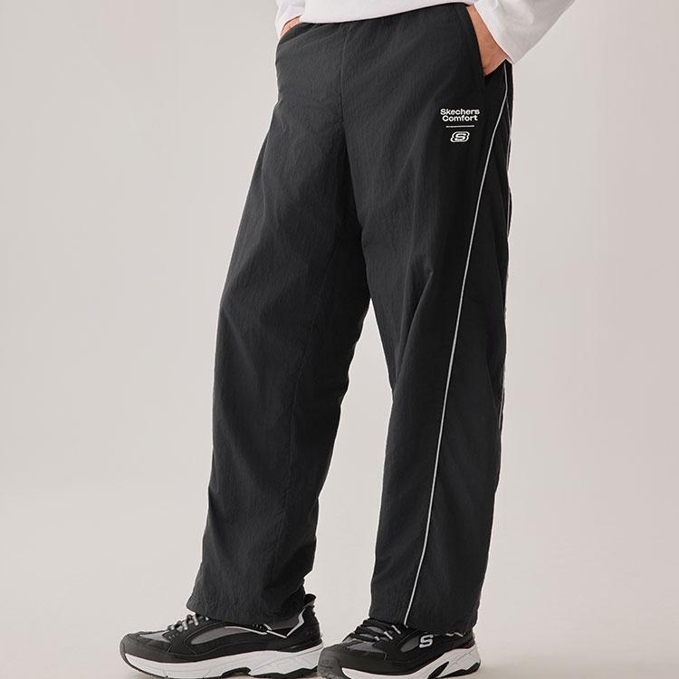 Skechers Водонепроницаемые ветрозащитные утепленные на флисе прочные повседневные брюки свободного кроя мужские низ L325M087-0018