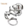 Катушка из сплава Talos, подвеска в виде барабана, брелок для ключей, мини-миниатюрные снасти для морской рыбалки
