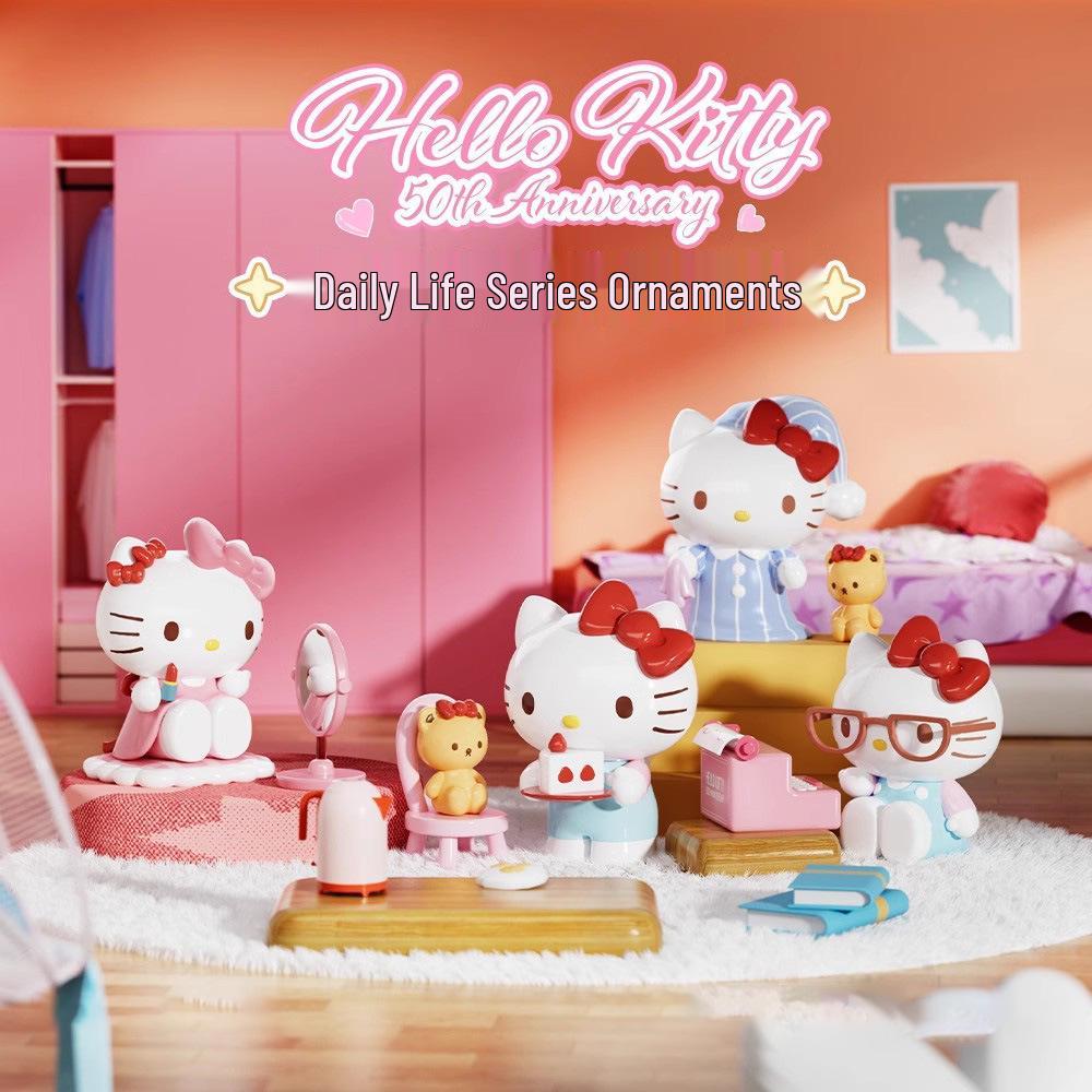 Серия «Романтическая свадьба семьи Sanrio» Милая кукла-фигурка Украшение