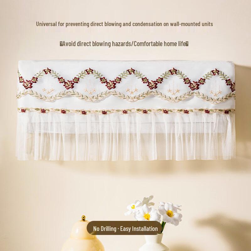 OIMG Кружевная настенная крышка для кондиционера