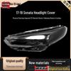 17-19 Modern Sonata Headlight Cover: Transparent Protective Mask
