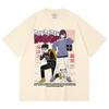 230 Gsm 100% Cotton Dandadan V1 Momo Okarun Print Unisex Heavy Cotton T Shirt