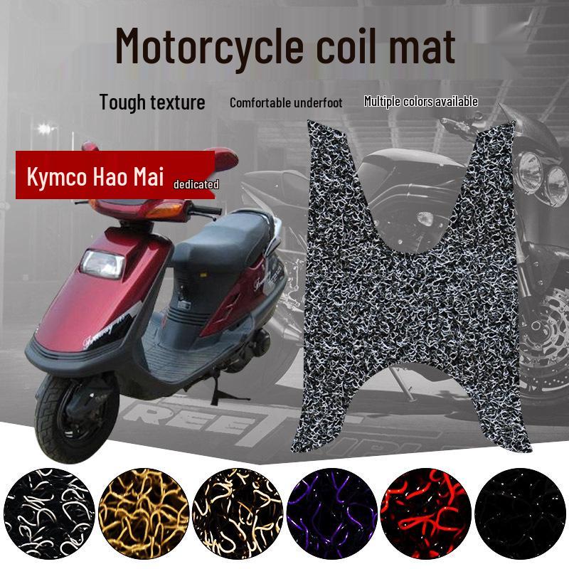 Compatible with Kymco Hao Mai GY6-125 Footrest Pad and Special Coil Mat for Electric Vehicle.