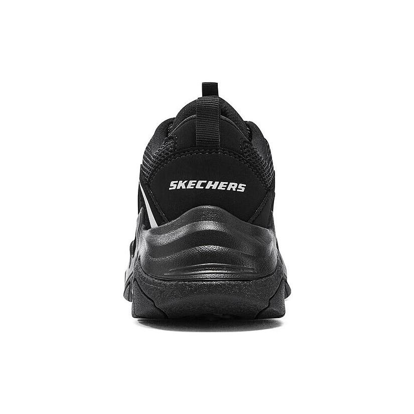 Skechers Stamina V3 Ткань Синтетическая Кожа Меха Обувь Третье Поколение Спортивный Комфорт Низкие Повседневная Обувь Женские кроссовки Черный 896151-BBK