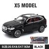 1:24 BMW X5 Литой Металлический Модель Внедорожника Серия Звук и Свет Детская Игрушка Подарок для Детей Подарок на День Рождения Модный Декоративный Элемент для Витрины