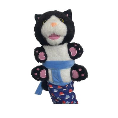 Куклы-кошки-рестлеры, плюшевая игрушка-кукла-рука-кошка с прочной набивкой для безопасной интерактивной игры